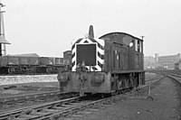 Various small diesels were tried in the CMD sidings. This is a Drewry number D2225. RS Greenwood
